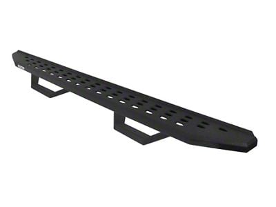Go Rhino RB20 Running Boards with Drop Steps; Textured Black (04-14 F-150 SuperCab)