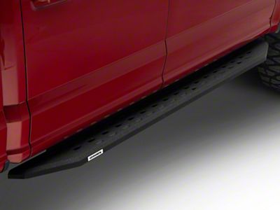 Go Rhino RB20 Running Boards; Textured Black (15-24 F-150 SuperCrew)