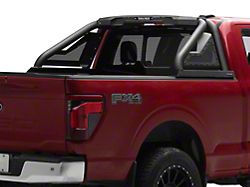 Go Rhino Sport Bar 2.0 Roll Bar with Power Actuated Retractable Light Mount; Textured Black (15-26 F-150)