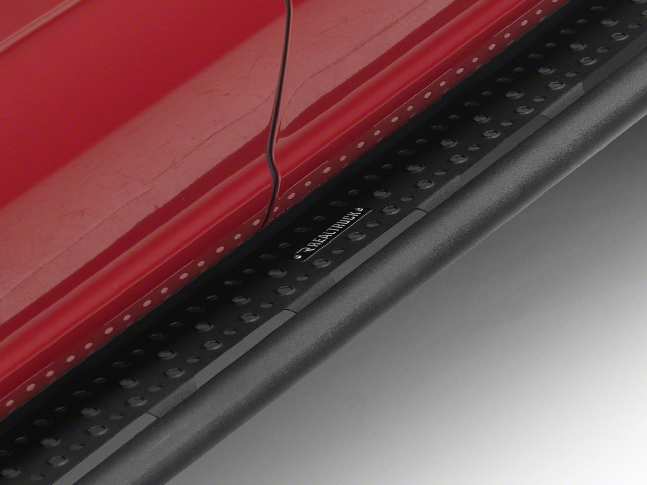 Go Rhino F-150 Dominator Xtreme D6 Side Step Bars; Textured Black