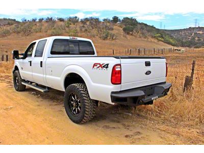 Go Rhino BR20 Rear Bumper; Textured Black (11-16 F-350 Super Duty)