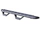 Go Rhino RB10 Running Boards with Drop Steps; Textured Black (17-24 F-350 Super Duty SuperCab)
