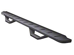 Go Rhino RB10 Running Boards with Drop Steps; Textured Black (17-26 F-350 Super Duty SuperCrew)