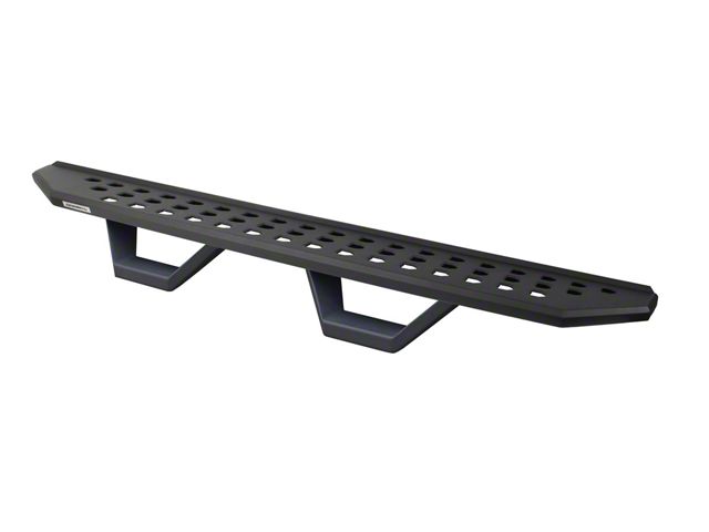 Go Rhino RB20 Running Boards with Drop Steps; Textured Black (11-16 F-350 Super Duty SuperCab)