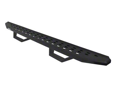Go Rhino RB20 Running Boards with Drop Steps; Protective Bedliner Coating (17-24 F-350 Super Duty SuperCrew)