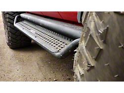 Go Rhino Dominator Xtreme D1 Side Step Bars; Textured Black (22-26 Maverick)