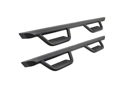 Go Rhino Dominator Xtreme D2 Side Step Bars; Textured Black (22-26 Maverick)