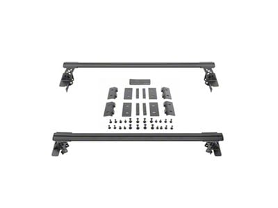 Go Rhino XRS Cross Bars; Textured Black (22-26 Maverick)