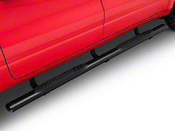 Go Rhino 4-Inch 1000 Series Side Step Bars; Textured Black (19-26 RAM 1500 Crew Cab)