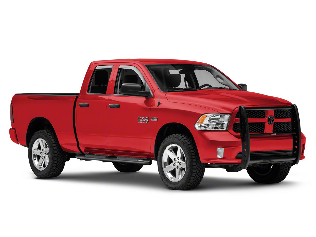 Go Rhino 3000 Series Grill Guard For Dodge Ram - Fits 1994-2001 Ram 1500 & 1994-2002 Ram 2500/3500 (Black, 3185B)