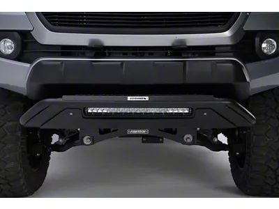 RC3 LR Skid Plate Bull Bar with 20-Inch LED Light Bar Mount; Textured Black (19-24 RAM 1500, Excluding Rebel & TRX)