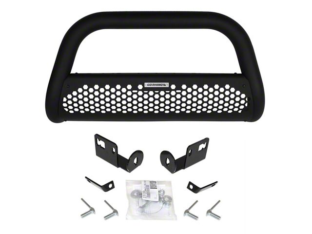 Go Rhino Charger RC2 Bull Bar; Textured Black (09-18 RAM 1500, Excluding Express, Sport & Rebel)