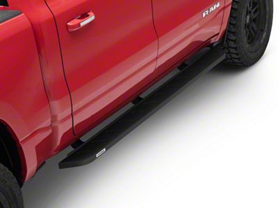 Go Rhino RB10 Running Boards; Textured Black (19-25 RAM 1500 Crew Cab)