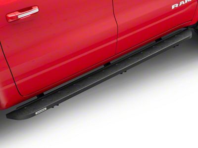 Go Rhino RB10 Running Boards; Protective Bedliner Coating (19-25 RAM 1500 Crew Cab)