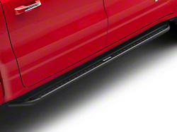 Go Rhino Dominator Xtreme DSS Slider Side Step Bars; Textured Black (19-26 RAM 1500 Crew Cab)