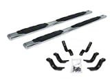 Go Rhino 4-Inch 1000 Series Side Step Bars; Polished (10-26 RAM 2500 Crew Cab)