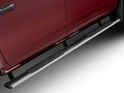 Go Rhino 5-Inch OE Xtreme Low Profile Side Step Bars; Polished (10-24 RAM 2500 Crew Cab)