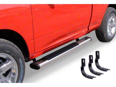 Go Rhino 6-Inch OE Xtreme Side Step Bars; Polished (10-24 RAM 2500 Regular Cab)