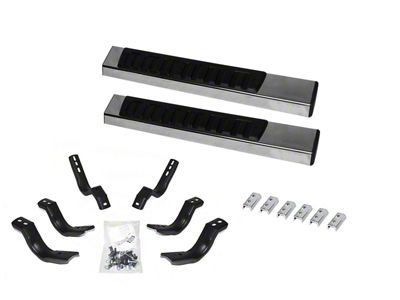 Go Rhino 6-Inch OE Xtreme II Side Step Bars; Polished (10-24 RAM 2500 Regular Cab)