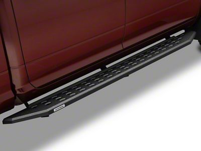 Go Rhino RB20 Running Boards; Protective Bedliner Coating (10-24 RAM 3500 Crew Cab)