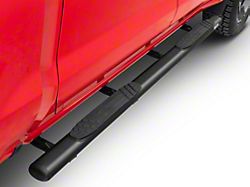 Go Rhino 4-Inch OE Xtreme Side Step Bars; Textured Black (19-26 Sierra 1500 Crew Cab)