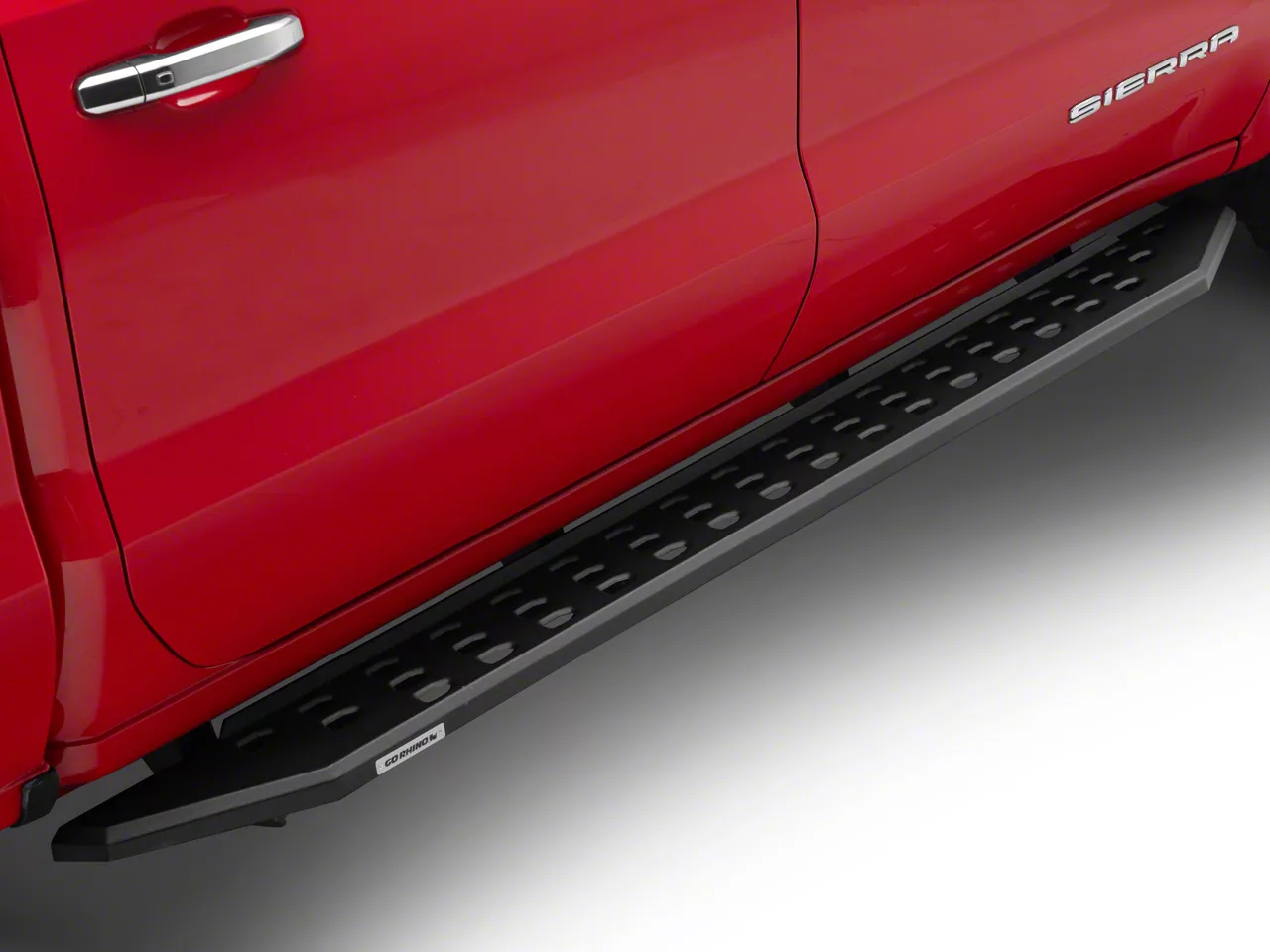 RIOページ Go Rhino Sierra 1500 RB20 Running Boards; Textured Black