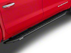 Go Rhino RB20 Running Boards; Protective Bedliner Coating (19-26 Sierra 1500 Crew Cab)