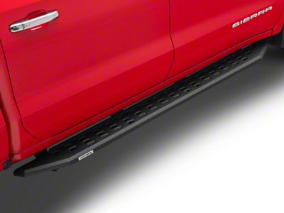 Go Rhino RB20 Running Boards; Protective Bedliner Coating (19-25 Sierra 1500 Crew Cab)