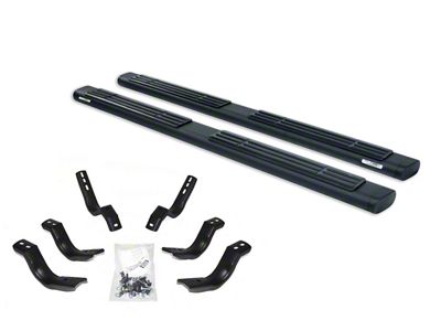 Go Rhino 6-Inch OE Xtreme Side Step Bars; Textured Black (20-24 Sierra 2500 HD Crew Cab)