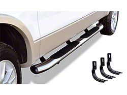 Go Rhino 5-Inch OE Xtreme Composite Side Step Bars; Chrome (11-14 6.6L Duramax Sierra 2500 HD Crew Cab)