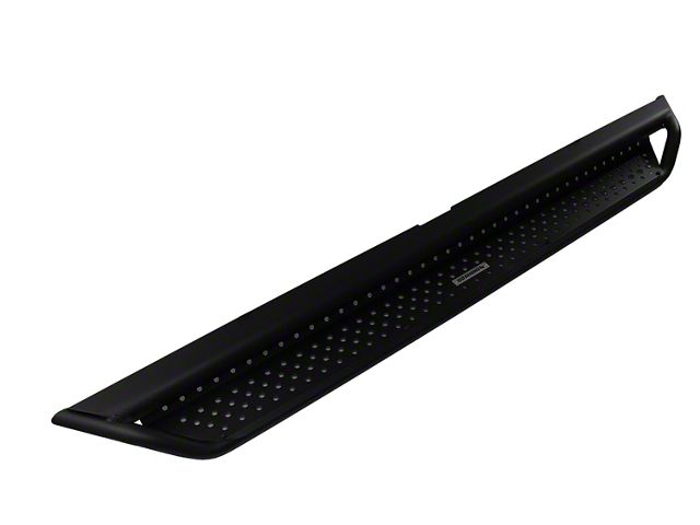 Dominator Extreme D1 Side Step Bars; Textured Black (07-10 Sierra 2500 HD Extended Cab)