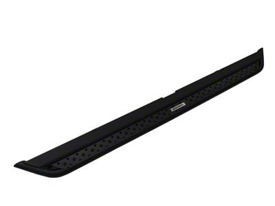 Go Rhino Dominator Xtreme DSS Slider Side Step Bars; Textured Black (20-24 Sierra 2500 HD Crew Cab)