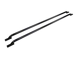 Go Rhino Stake Pocket Bed Rails; Black (01-06 Sierra 2500 HD w/ 6.50-Foot Standard Box)