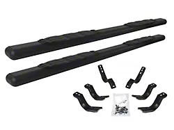Go Rhino 5-Inch 1000 Series Side Step Bars; Textured Black (07-10 Sierra 3500 HD Crew Cab)