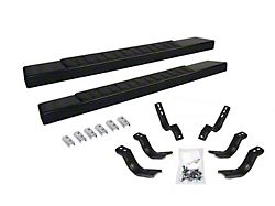 Go Rhino 6-Inch OE Xtreme II Side Step Bars; Textured Black (20-26 Sierra 3500 HD Double Cab)