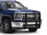 Go Rhino 3000 Series StepGuard Center Grille Guard; Black (14-18 Silverado 1500)