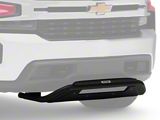Go Rhino RC3 LR Skid Plate Bull Bar with 20-Inch LED Light Bar Mount; Textured Black (19-25 Silverado 1500)