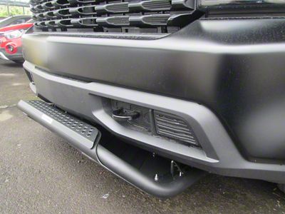Go Rhino RC3 LR Skid Plate Bull Bar with 20-Inch LED Light Bar; Textured Black (19-25 Silverado 1500)