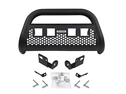 Go Rhino RC2 LR Bull Bar with Four Cube Light Mounting Brackets; Textured Black (19-21 Silverado 1500; 2022 Silverado 1500 LTD)