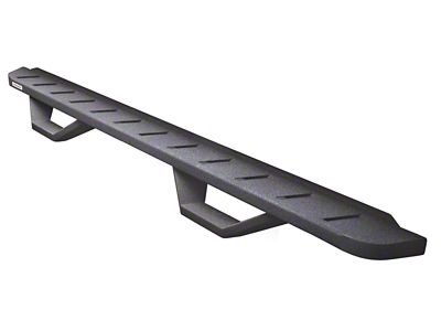 RB10 Running Boards with Drop Steps; Protective Bedliner Coating (14-18 Silverado 1500 Crew Cab)