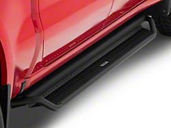 Go Rhino Dominator Xtreme D1 Side Step Bars; Textured Black (19-26 Silverado 1500 Crew Cab)