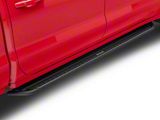 Go Rhino Dominator Xtreme DSS Slider Side Step Bars; Textured Black (19-26 Silverado 1500 Crew Cab)