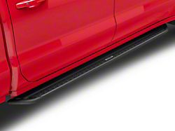 Go Rhino Dominator Xtreme DSS Slider Side Step Bars; Textured Black (19-26 Silverado 1500 Crew Cab)