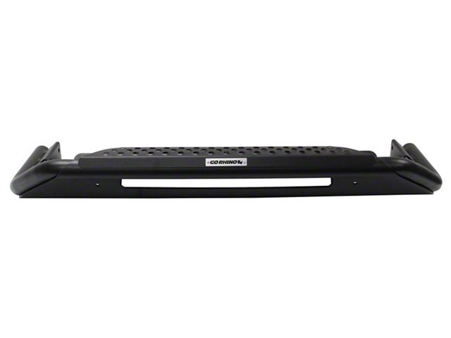 RC3 LR Skid Plate Bull Bar with 20-Inch LED Light Bar; Textured Black (15-19 Silverado 2500 HD w/o Driver Alert Package)