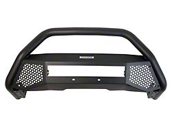 Go Rhino RC4 LR Bull Bar with 20-Inch LED Light Bar Mount; Textured Black (15-19 Silverado 2500 HD)