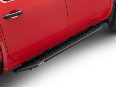 Go Rhino RB20 Running Boards; Protective Bedliner Coating (20-25 Silverado 2500 HD Crew Cab)