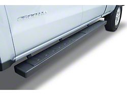 Go Rhino 6-Inch OE Xtreme II Side Step Bars; Textured Black (15-19 6.0L Silverado 3500 HD Double Cab)