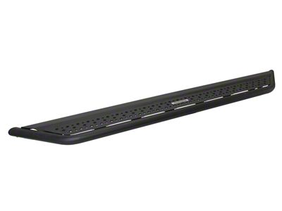 Go Rhino Dominator Xtreme D6 Side Step Bars; Textured Black (20-25 Silverado 3500 HD Crew Cab)