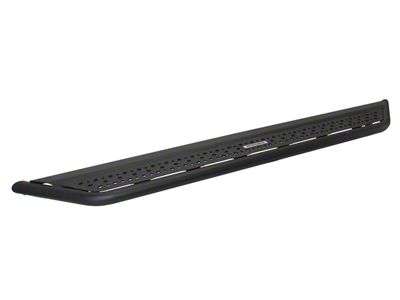 Go Rhino Dominator Xtreme D6 Side Step Bars; Textured Black (20-24 Silverado 3500 HD Crew Cab)