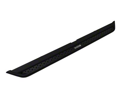 Go Rhino Dominator Xtreme DSS Slider Side Step Bars; Textured Black (20-25 Silverado 3500 HD Crew Cab)